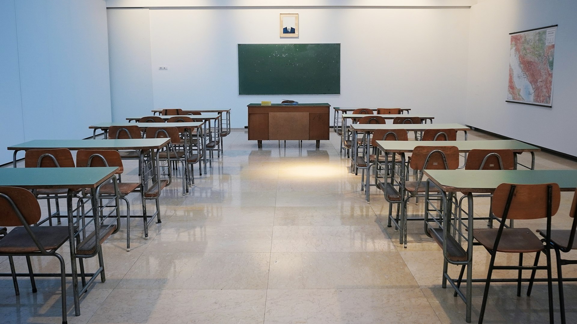 Ecole privee - salle de classe
